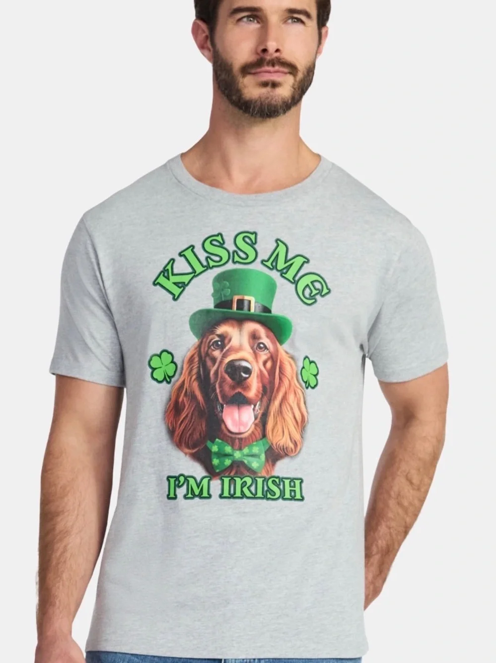 St. Patrick's Day Men's Graphic Tee Irish Setter from Way to Celebrate